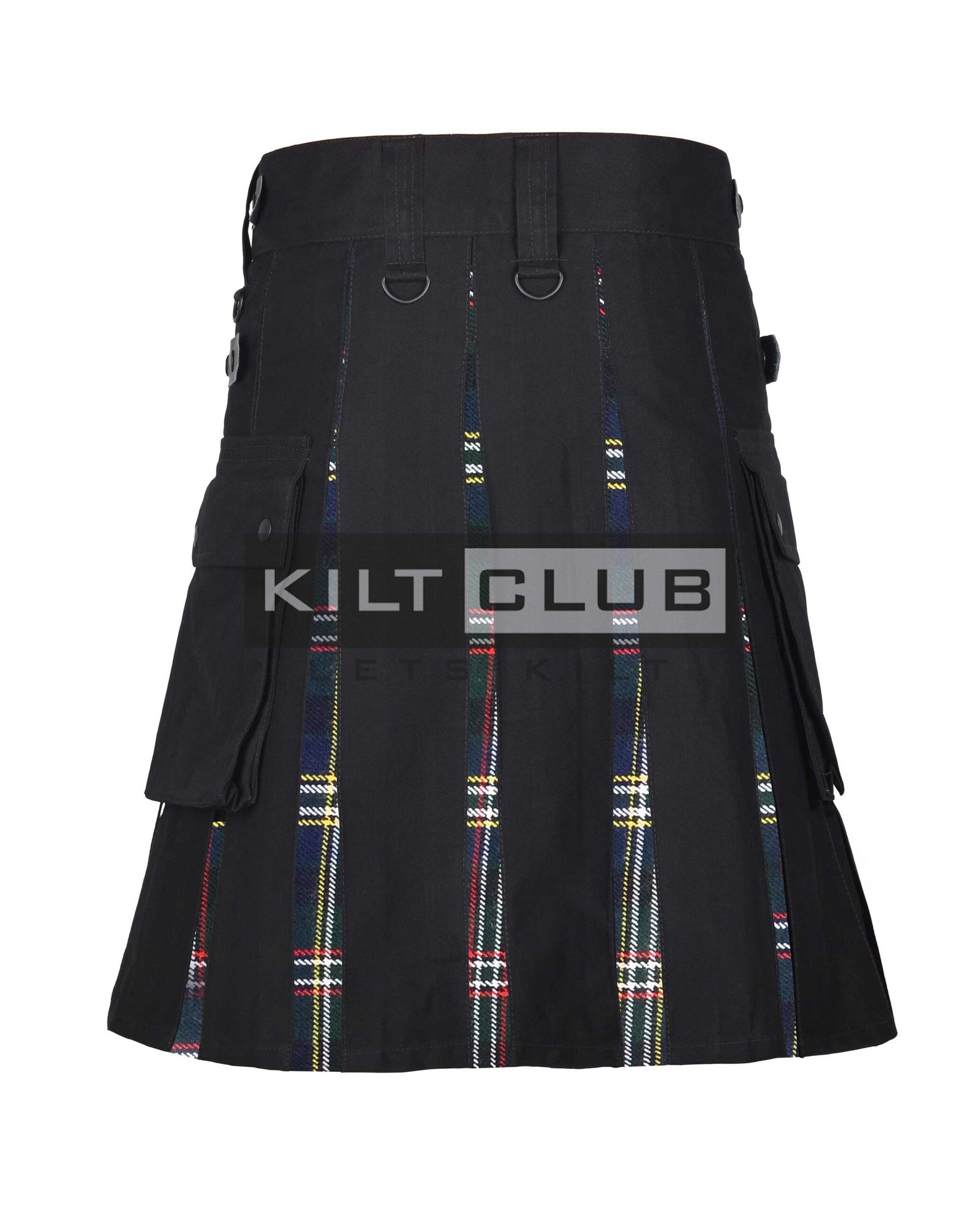 Scott Green Tartan Utility Hybrid Kilt - Image 3