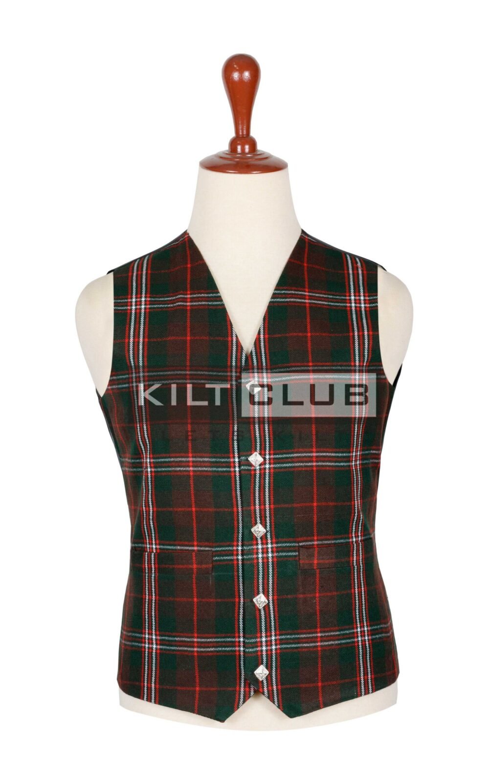 Scott Hunting Tartan Argyll Waistcoat