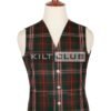 Scott Hunting Tartan 5 Buttons Argyll Waistcoat