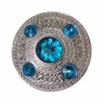 Scottish Antique Pin Galician Blue