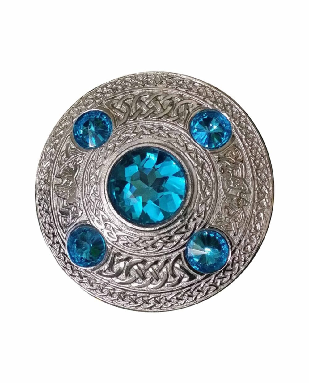 Scottish Antique Pin Galician Blue