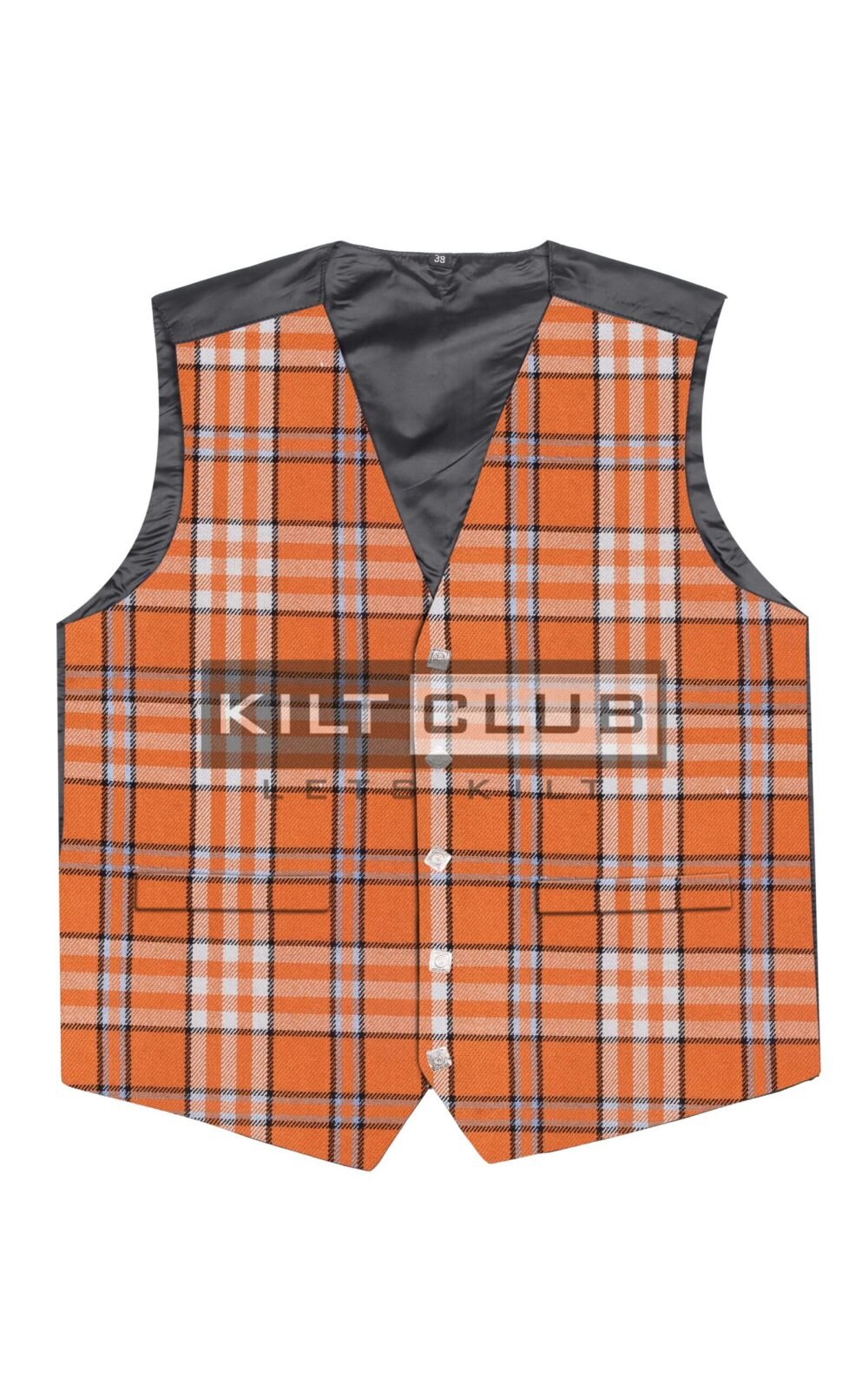 Scottish Tennessee Tartan kilt Waistcoat