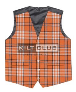 Scottish Tennessee Tartan kilt Waistcoat