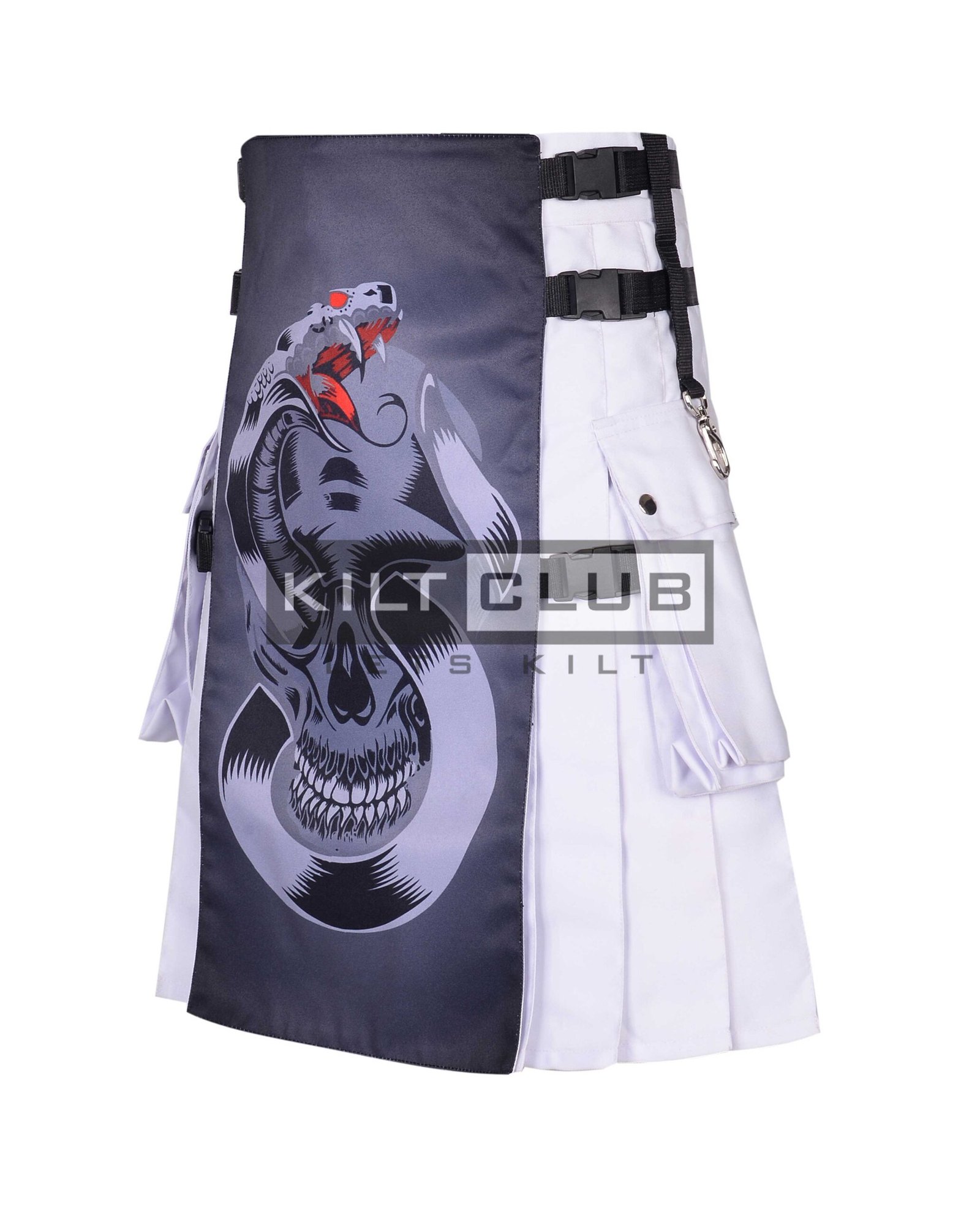 Skull and Snake Gothic Kilt - Image 2