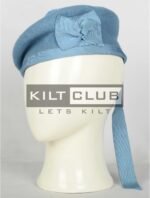 Sky Blue Wool Balmoral Hat - Image 2