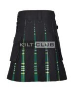 St. Patrick Tartan 8-Yard Hybrid Kilt - Image 2