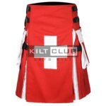 Swiss Flag Utility Kilt