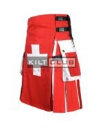 Swiss Flag Utility Kilt - Image 3