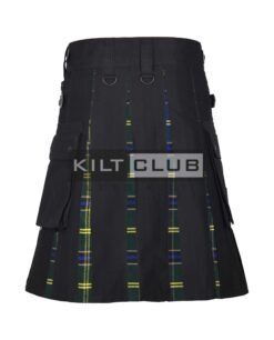 Alternative view of US Army Tartan 8 Yard Hybrid Kilt
