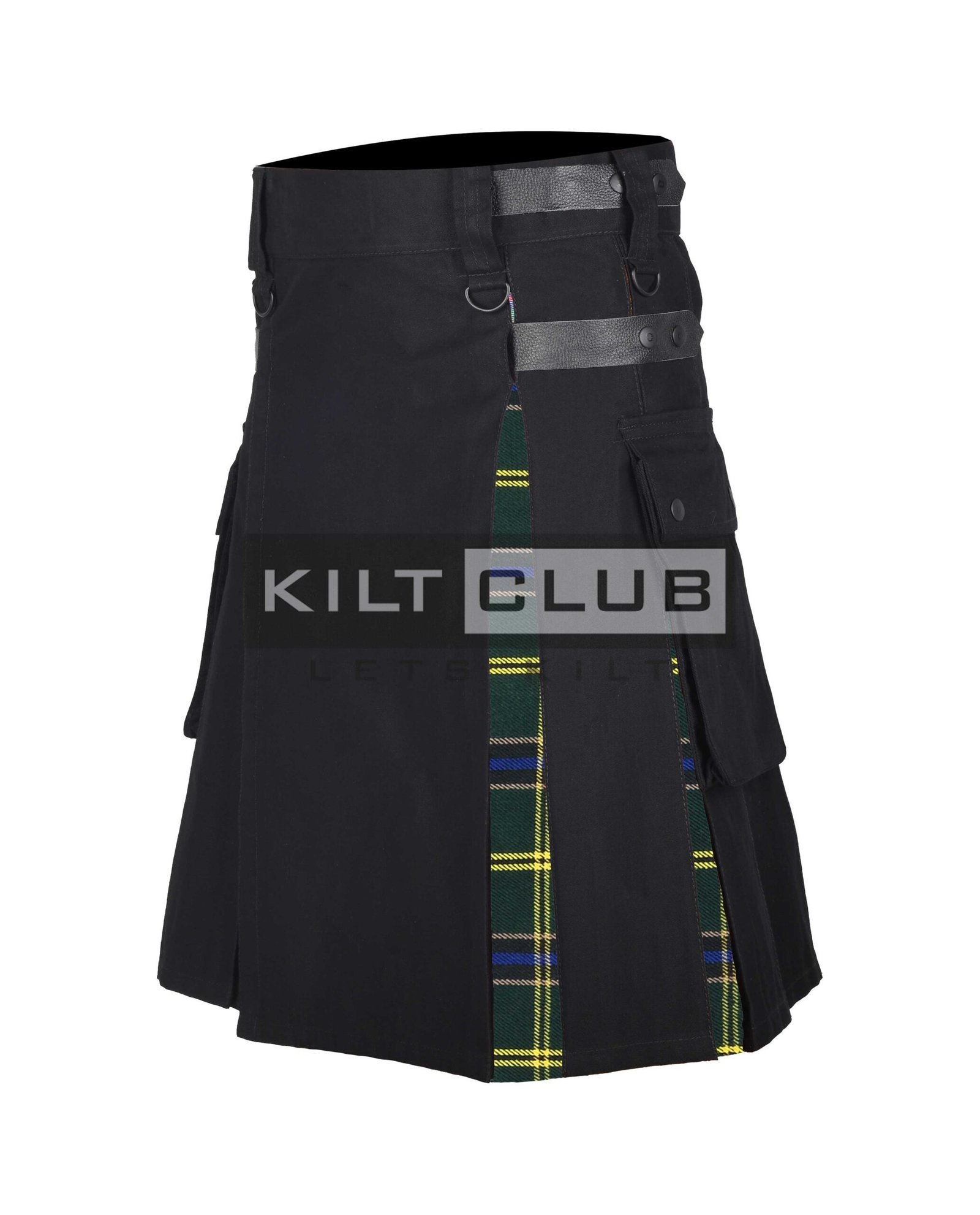 US Atmy Tartan 8 Yard Hybrid kilt