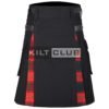 Ulster Red Modern Tartan Hybrid Kilt
