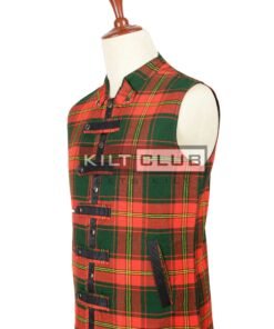 Alternative view of Ulster Red Tartan Fashion Waistcoat
