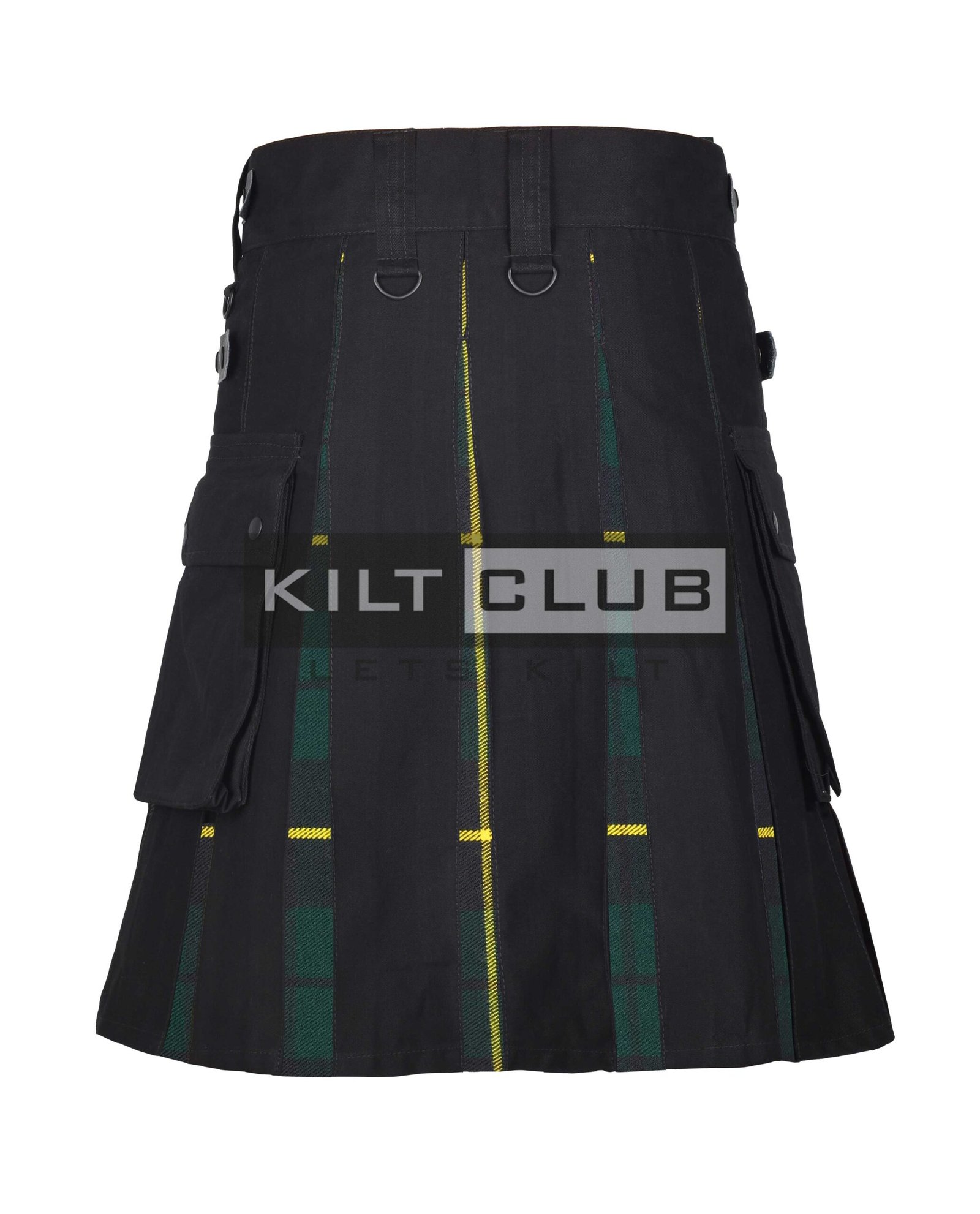 Wallace Hunting Tartan 8 Yard Hybrid kilt