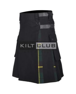 Alternative view of Wallace Hunting Tartan 8 Yard Hybrid kilt