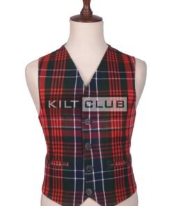 Wilson Tartan Scottish Argyll Waistcoat