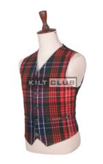 Wilson Tartan Scottish Argyll Waistcoat - Image 3
