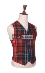 Wilson Tartan Scottish Argyll Waistcoat - Image 2