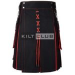 Red Tartan Hybrid Kilt