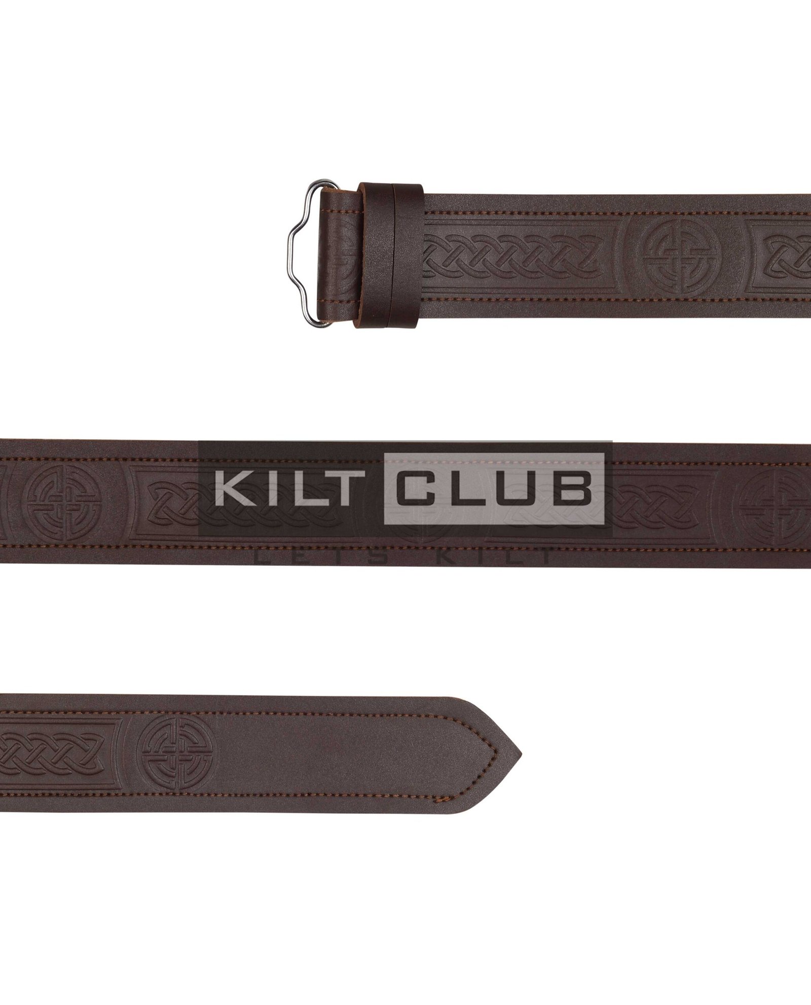 Endless Celtic Knots and Circle Embossed Belt