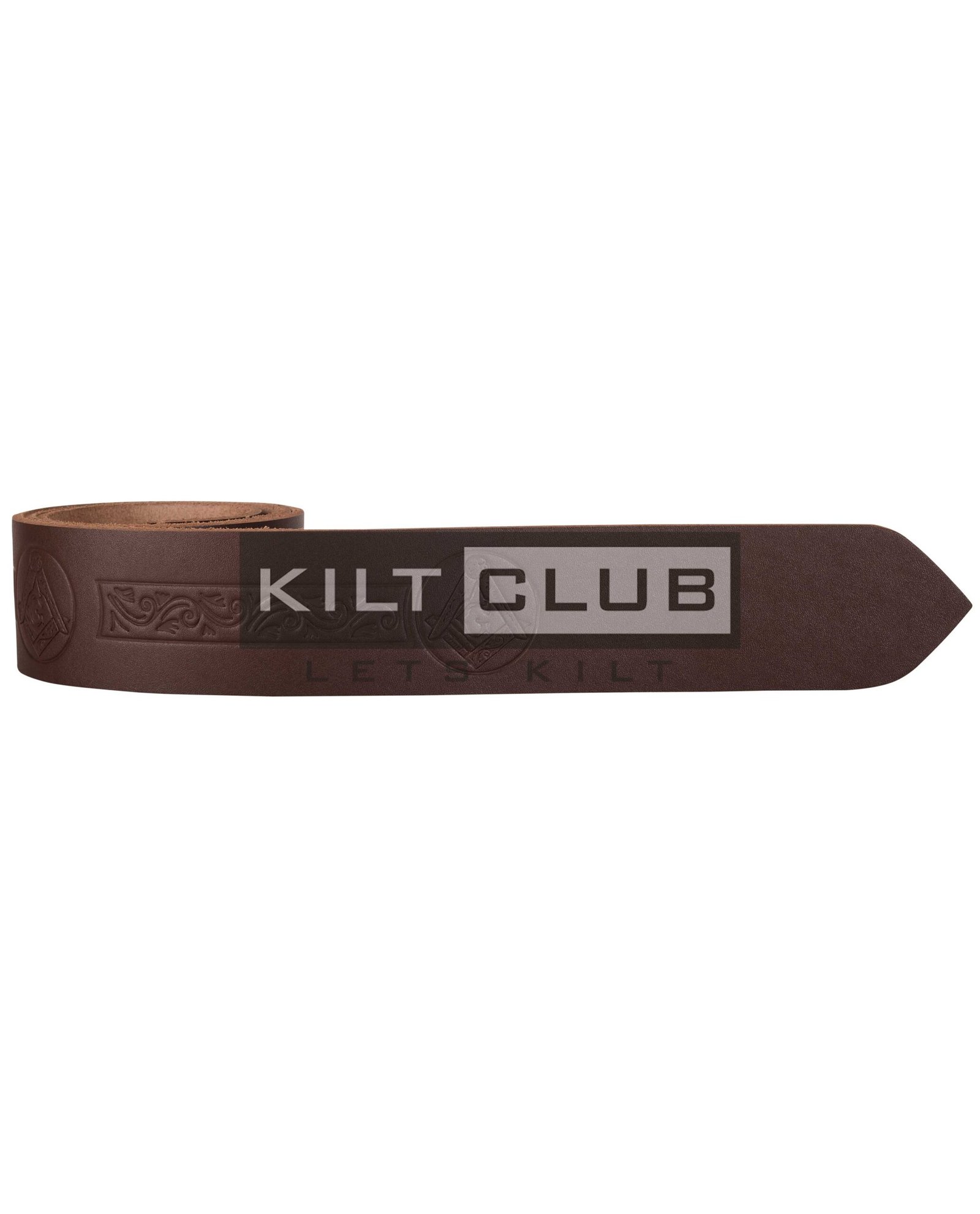 Masonic Embossed Belt