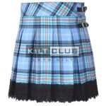 Princess Diana Tartan Women Knee Length Skirt