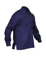 Jacobite Navy Blue Kilt Shirt - Image 4