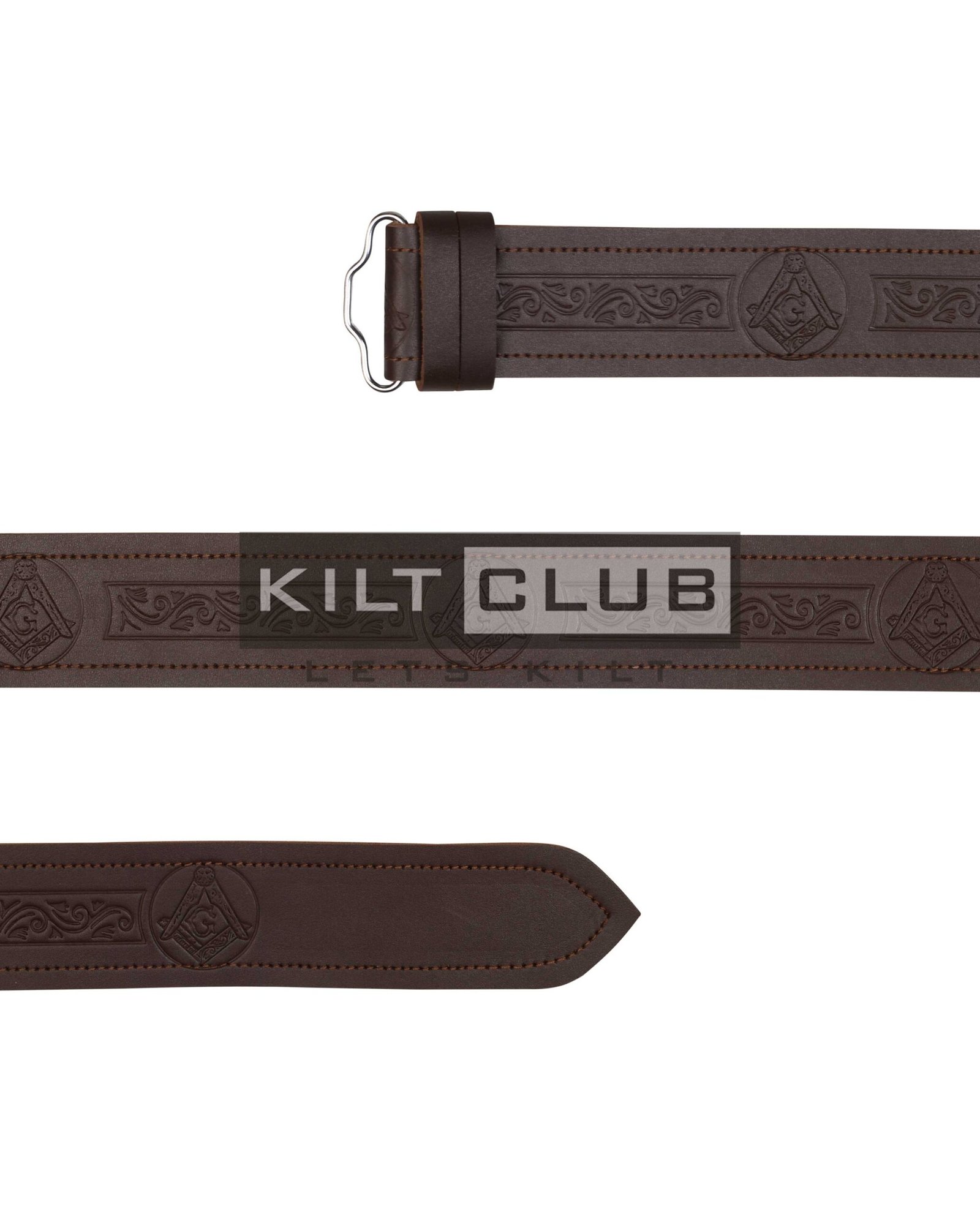 Masonic Embossed Belt - Image 2