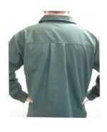 GREEN COTTON JACOBITE GHILLIE KILT SHIRT - Image 2