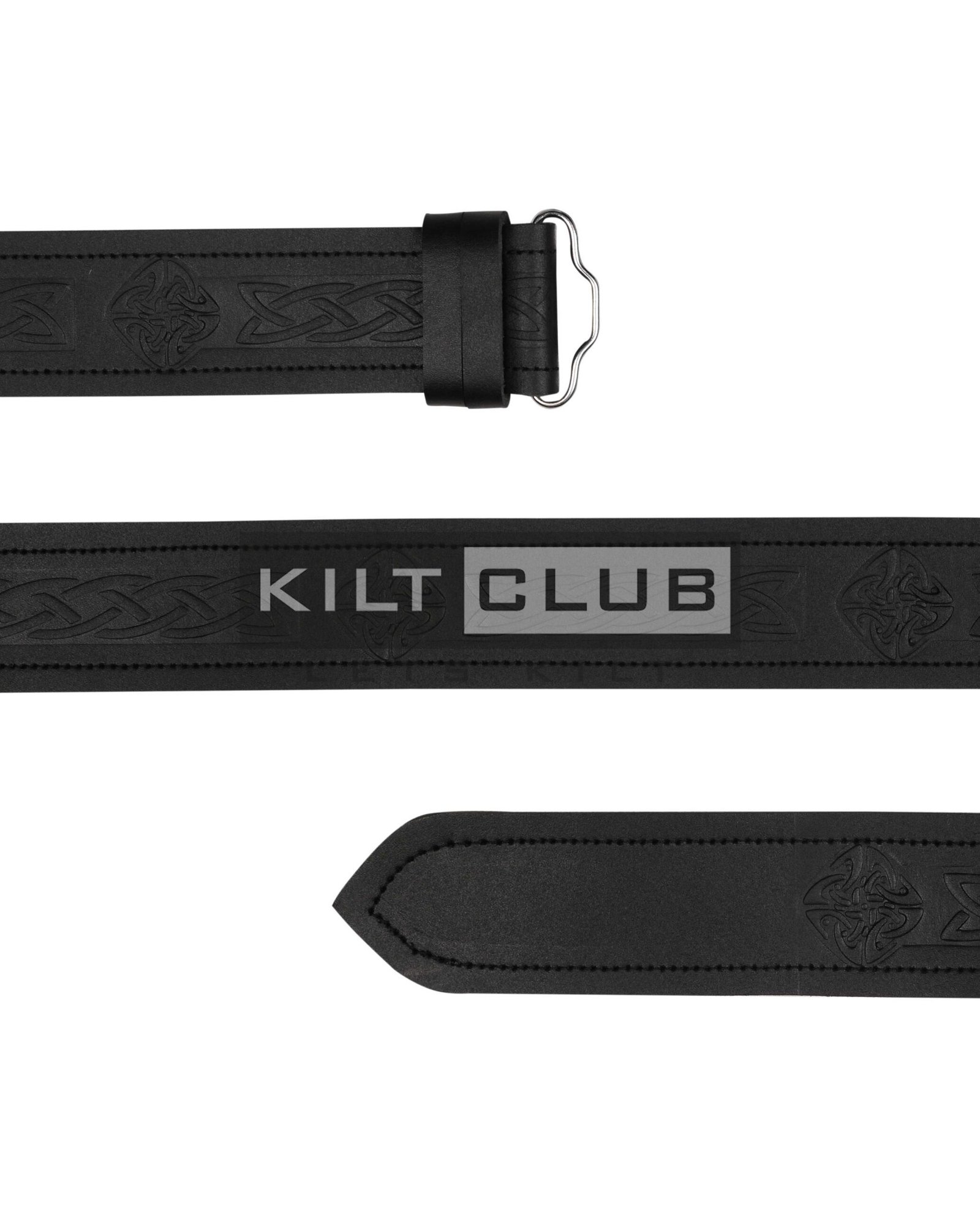 Celtic Knots Diamond Shape Embossed Belt - Image 2