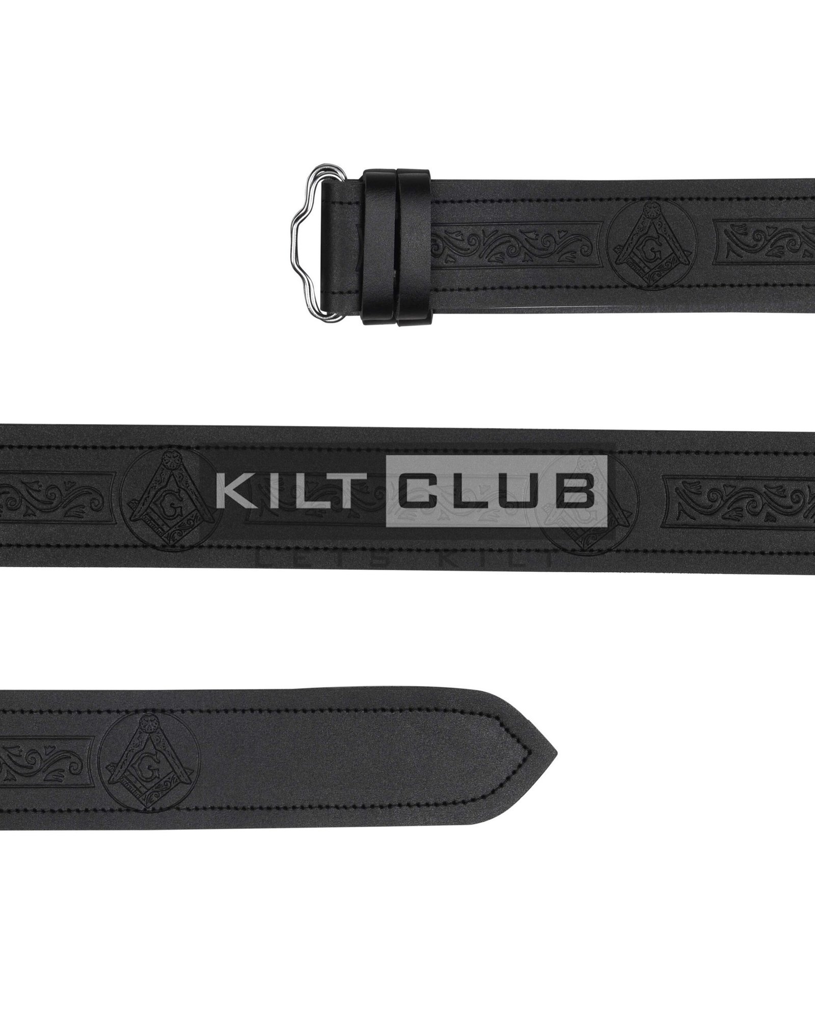 Masonic Embossed Belt - Image 2