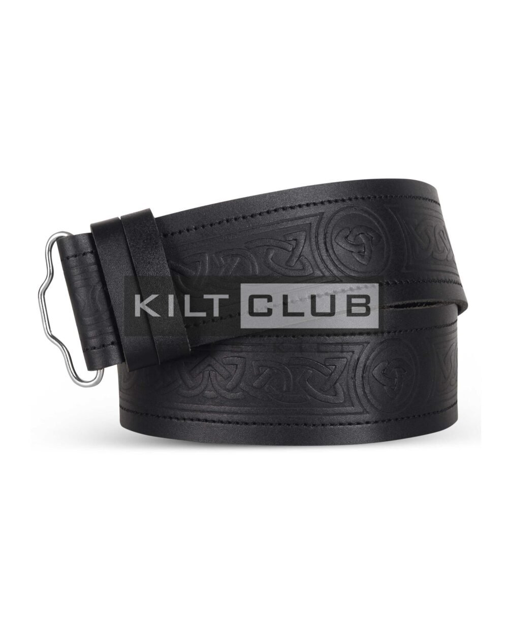 Trinity Knots Embossed Belt