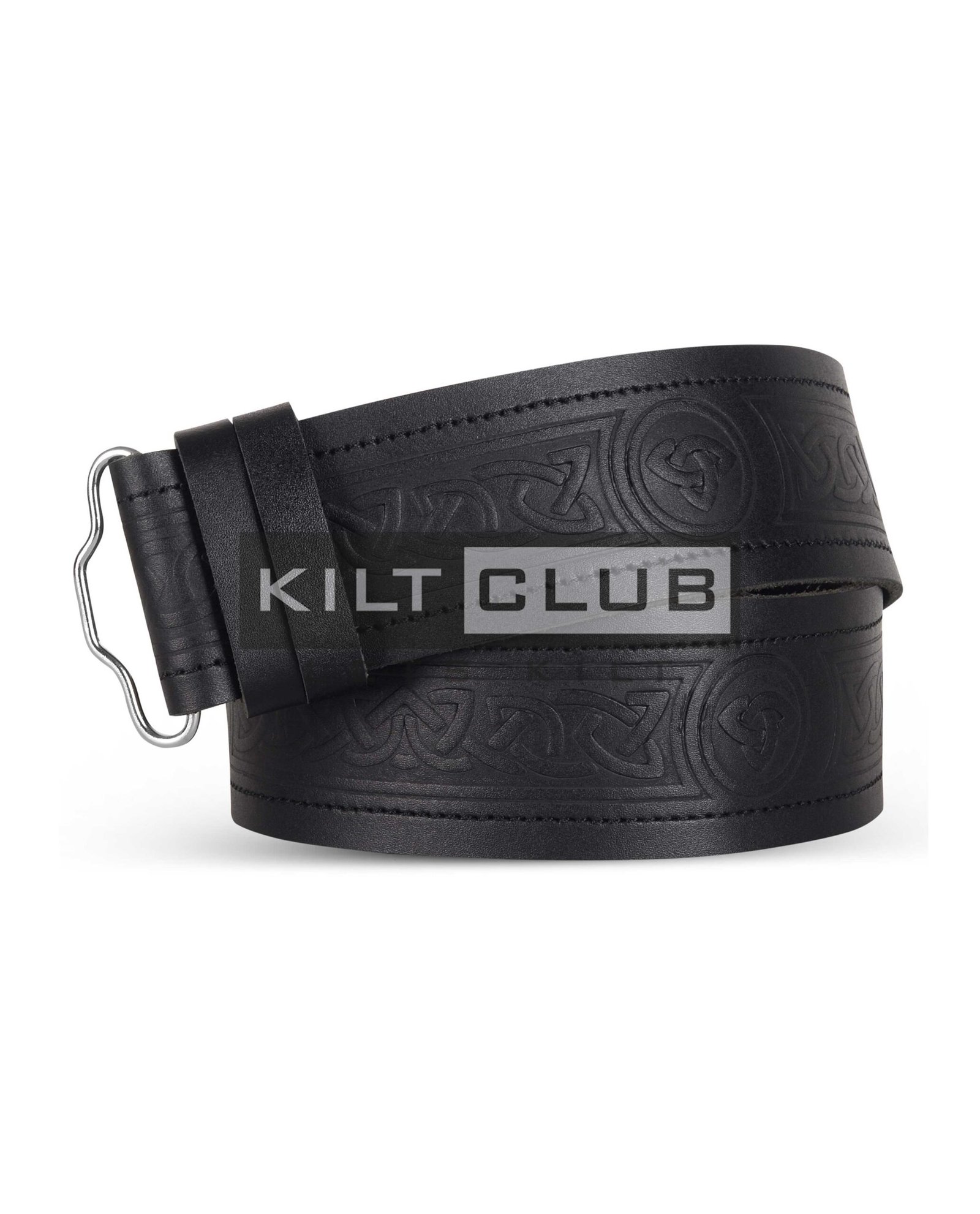 Trinity Knots Embossed Belt