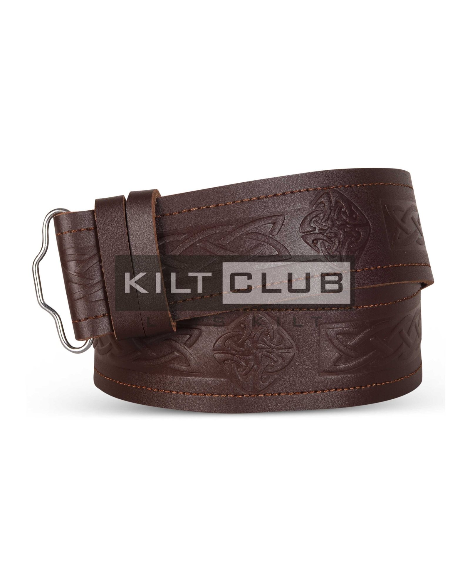 Celtic Knots Diamond Shap Embossed Belt
