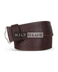 Thistle Embossed Belt