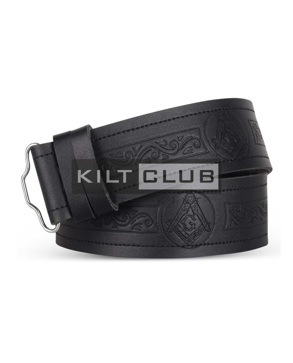 Masonic Embossed Belt