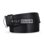 Rampant Lion Embossed Belt