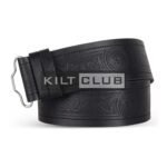 Thistle Embossed Belt