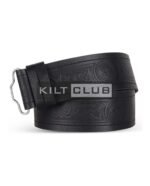 Thistle Embossed Belt