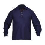 Jacobite Navy Blue Kilt Shirt