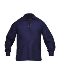 Jacobite Navy Blue Kilt Shirt
