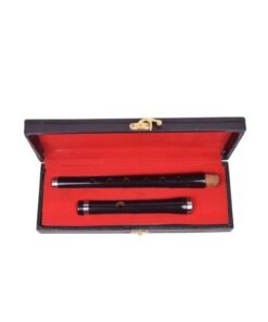 Alternative view of Black Finish Two Parts Irish Professional Flute