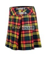 Buchanan Tartan Women Knee Length Skirt - Image 2