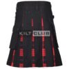 Cameron Black Tartan Hybrid Kilt