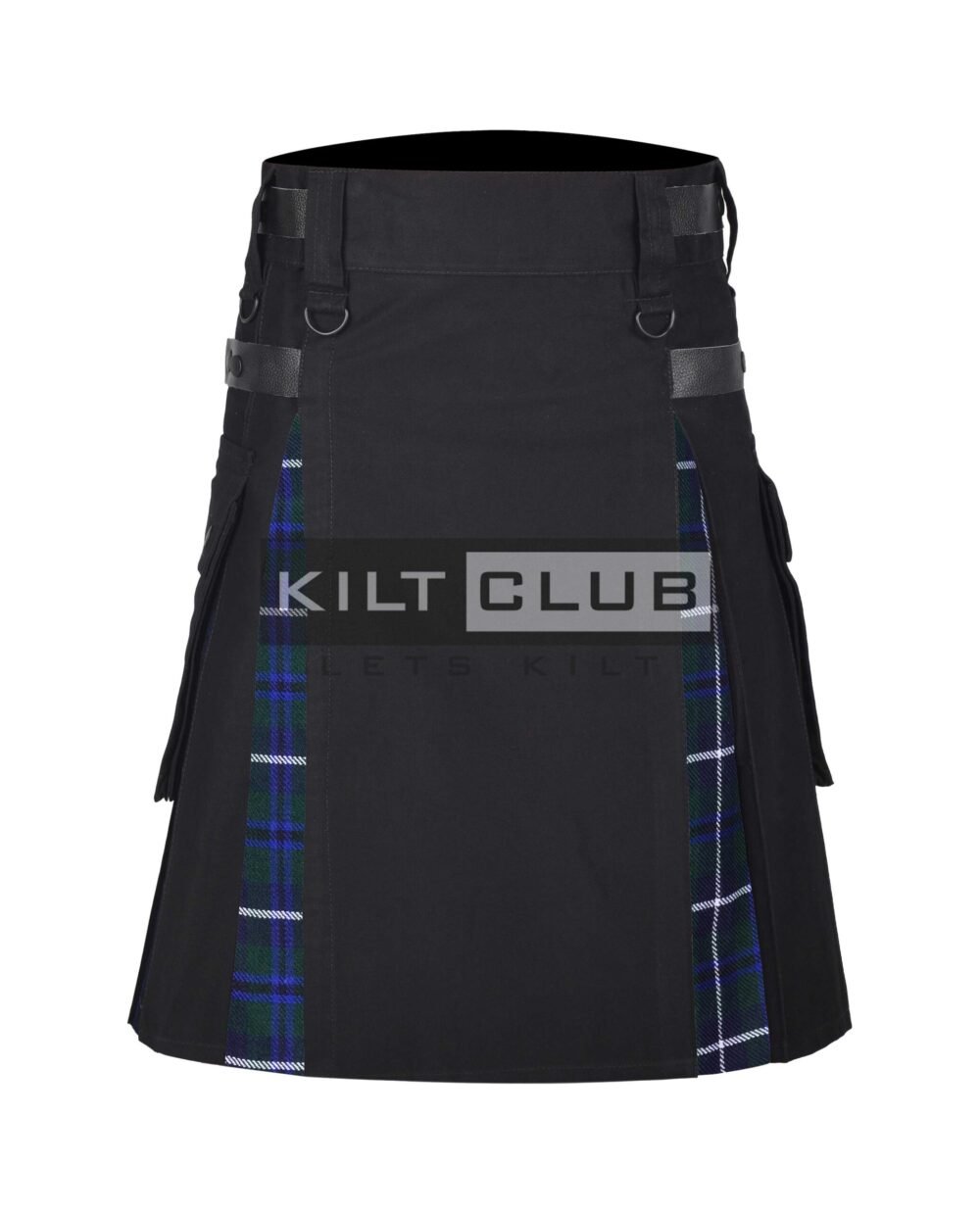Douglas Blue Tartan Hybrid Kilt