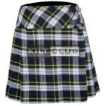 Dress Gordon Tartan Women Knee Length Skirt