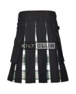 Drummond of Perth Dress Green Hybrid Kilt