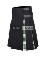 Drummond of Perth Dress Green Hybrid Kilt - Image 2