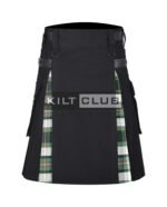 Drummond of Perth Dress Green Hybrid Kilt