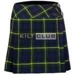 Gordon Tartan Women Knee Length Skirt