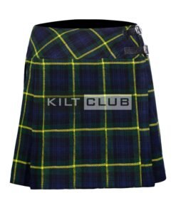 Gordon Tartan Women Knee Length Skirt